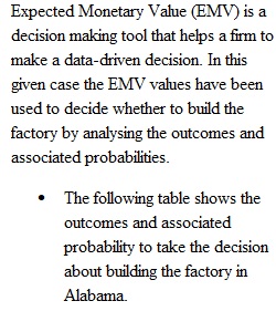 Quantitative Business Analysis-Discussion